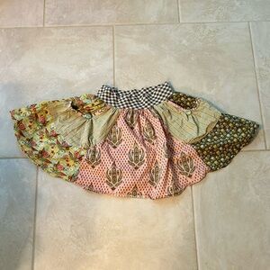 Sz 8 Serendipity Matilda Jane Girls Floral Patchwork Boho Skirt - Twirl